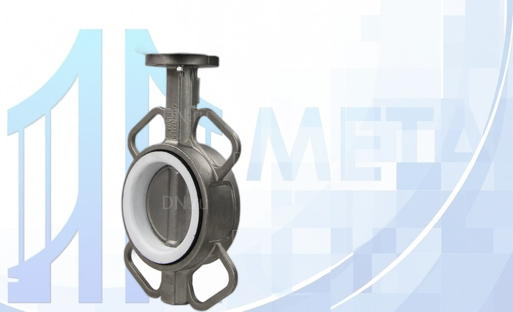 Дисковый поворотный затвор DN100 PN16,,L и двумя конц. датчиками LS-103 250В вес-4,8