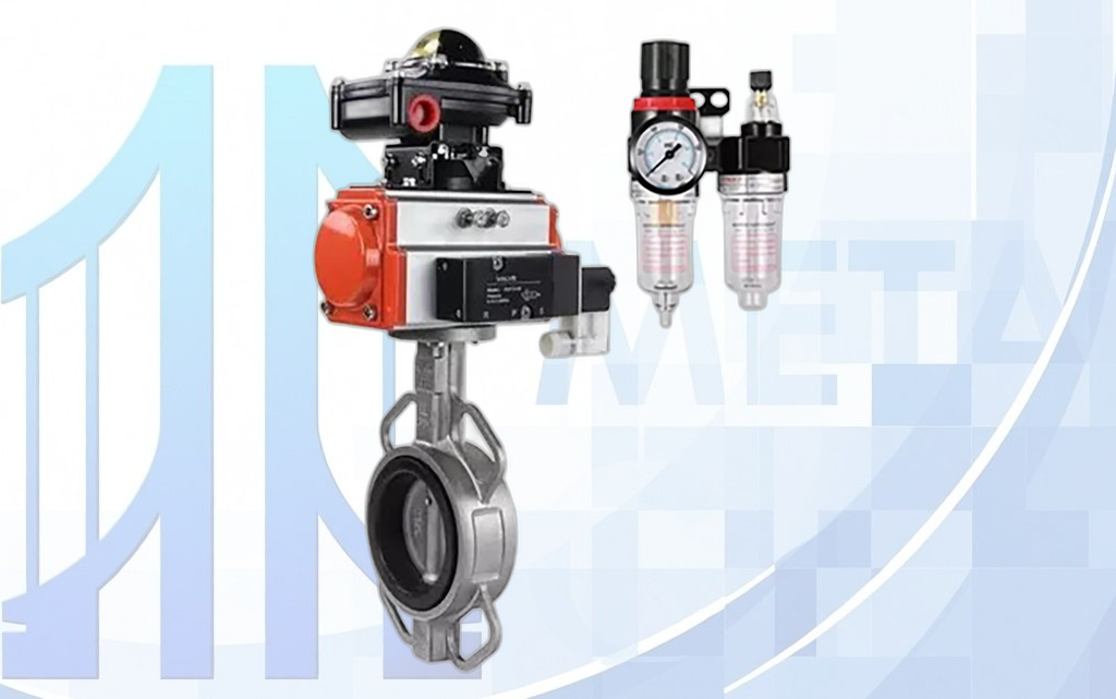 316l-316l-pnevmo-da-sa-pnevmorasp-bpv-bkv-tovar Дисковый поворотный затвор Ду125 Ру16 с пн/пр. PA-SA-130 с возр. пружинами, с пн/распр. 4V320-08 220В, с БКВ APL-510N EX, с БПВ AFC2000 вес-18,695