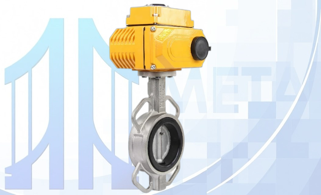 Дисковый поворотный затвор DN200 PN16 с электропр. QT-N-030EM-A1-220VAC-У1 (4-20мА) HARK вес-24,9