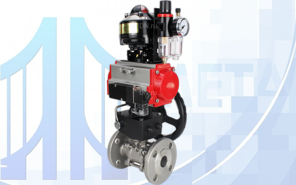 bv3131p-fp-f-da-4m310-08-220v-hdm-afc2000-apl-510n-ex-site-1 Кран шаровой BV3131P(3pc)-FP-F-ISO-H Ду15 Ру40, 3-составной, пн.привод PA-DA-052 пн.распределитель 4М310-08 220В NAMUR ручной дублер MON1-250-T26-ISO БПВ AFC2000 БКВ APL-510N-EX