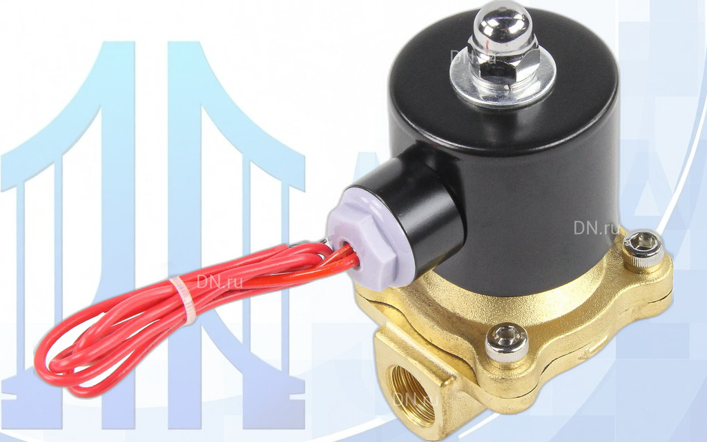 klapan_solenoidnyj_elektromagnitnyj_dn_ru_vs2w_100e_nc-2 Клапан электромагнитный VS100-ET-NC-220VAC 3/8 Ду10 Ру10, соленоидный двухходовой, уплотнение - EPDM, прямого действия, катушка - 220В