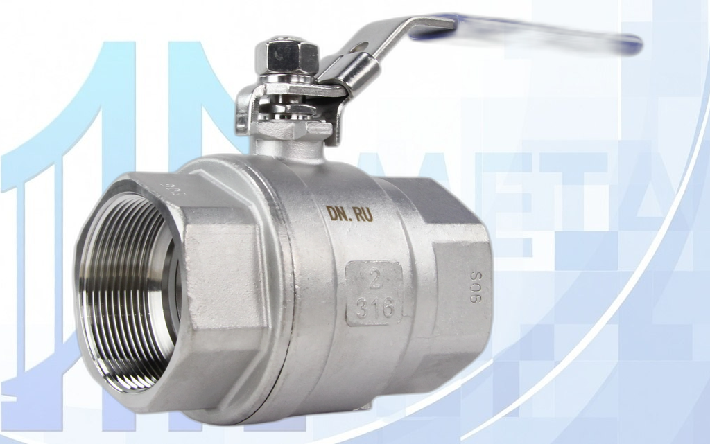 krany-sharovye-230-dn50-kran-kshmp-316-230 Кран шаровой BV3232P(2pc)-FP-T-H Ду50 Ру140 полнопроходной двухходовой, PTFE, ручка-рычаг
