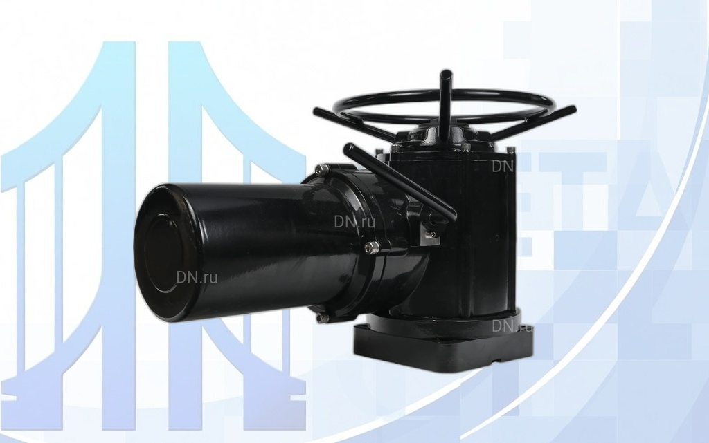 mt-n-380v-001 Электропривод многооборотный MT-N-090M-O2-380VAC-У1 380В, ОСТ-фланец тип В, 900Нм