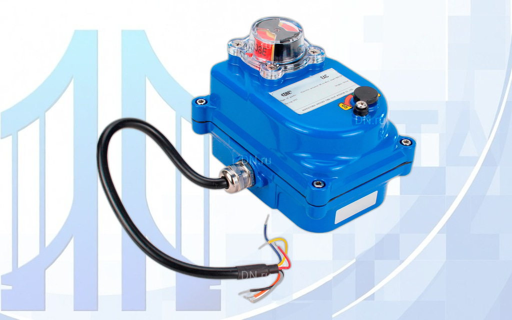 qt-n-003em-o1-12vdc-u1-001 Электропривод четвертьоборотный QT-N-003EM-O1-12VDC-У1 blue 12В