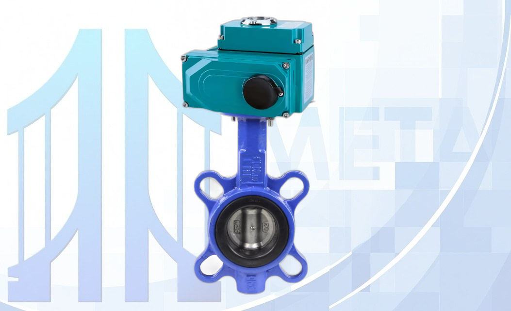 Дисковый поворотный затвор DN250 PN16 с э/пр. QT-N-040EM-O1-380VAC-У1 380В HARK вес товара-26,2