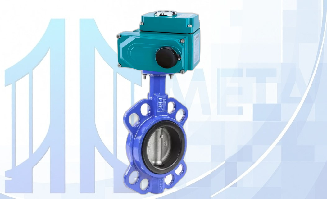 Дисковый поворотный затвор DN100 PN16 с электропр. QT-N-020EM-O1-24VDC-У1 24В HARK вес-13