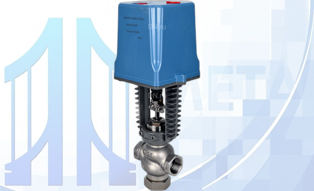 Клапан регулирующий VRg1-31M-PED-T 2″ Ду50 Ру25 двухходовой, односедельный, с эл.приводом