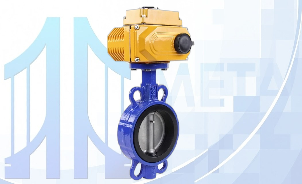 Дисковый поворотный затвор DN150 PN16 с электропр. QT-N-010EM-O1-220VAC-У1 220В вес-11,2