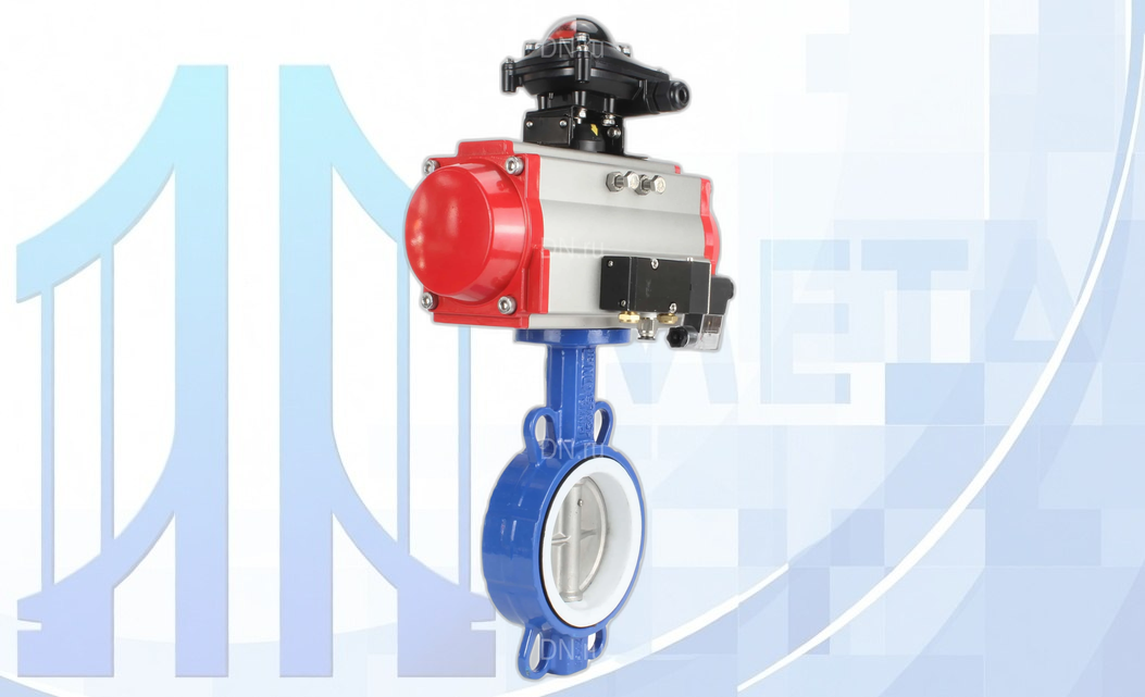 Дисковый поворотный затвор DN250 Ру16 с пн/пр PA-SA-210 с возр. пружинами, с пн/распр. 4V320-08 220В, с БКВ APL-210N вес товара-73,72