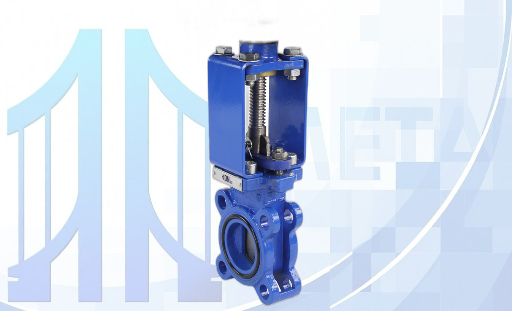 Задвижка шиберная GVKR1331N-2W-Fb-S Ду50 Ру10, шпиндель - выдвижной