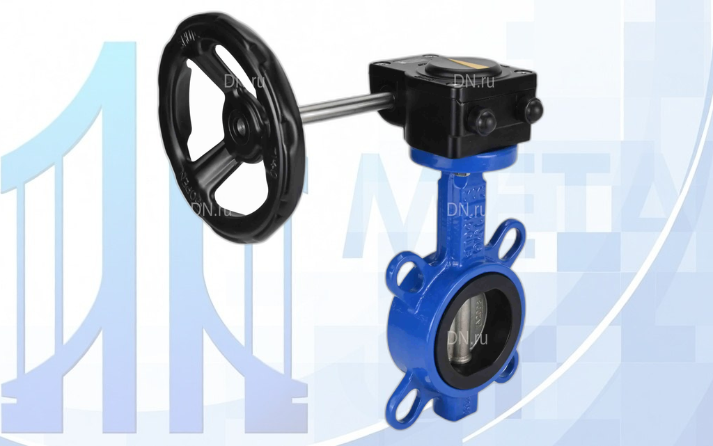 zatvor-ruchnoi-dn-ru-wcb-epdm-nbr-viton-s-ham-dn65-1 Дисковый поворотный затвор Ду100 Ру16 с редуктором HAM RQN1-180Z-T40 вес 5,3