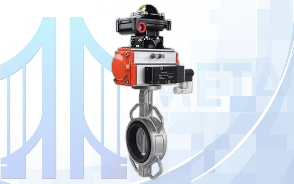 zatvor_dnru_316l_316l_viton_nbr_4m310_apl210n Дисковый поворотный затвор Ду125 Ру16 с пн/пр. PA-DA-083, пн/распр. 4М310-08 24В NAMUR и БКВ APL-210N вес-8,74